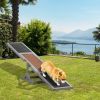 PawHut Wooden Dog Agility Seesaw for Dog Training Exercise, 71" L x 12" W x 12" H, Gray