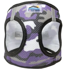 American River Choke Free Dog Harness Camouflage Collection (Color: Purple Camo, size: 3X-Large)