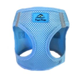 American River Solid Ultra Choke Free Dog Harness (Color: light blue, size: 3X-Large)