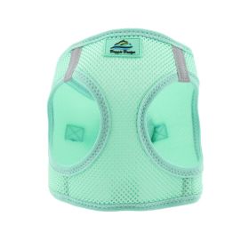 American River Solid Ultra Choke Free Dog Harness (Color: Teal, size: 3XL)