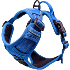 Venture Paw Pull Control Dog Harness (Color: Mountain Lake, size: medium)