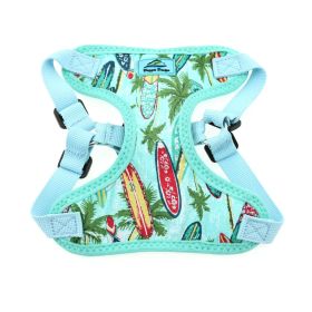 Wrap and Snap Choke Free Dog Harness by Doggie Design (Color: Surfboards and Palms, size: X-Small)